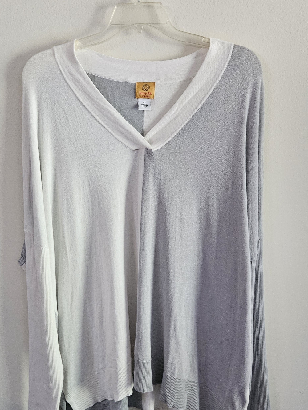 Ruby Rd. Women's V-Neck Pullover. Office, Work Wear, Fall, Cozy, Trendy